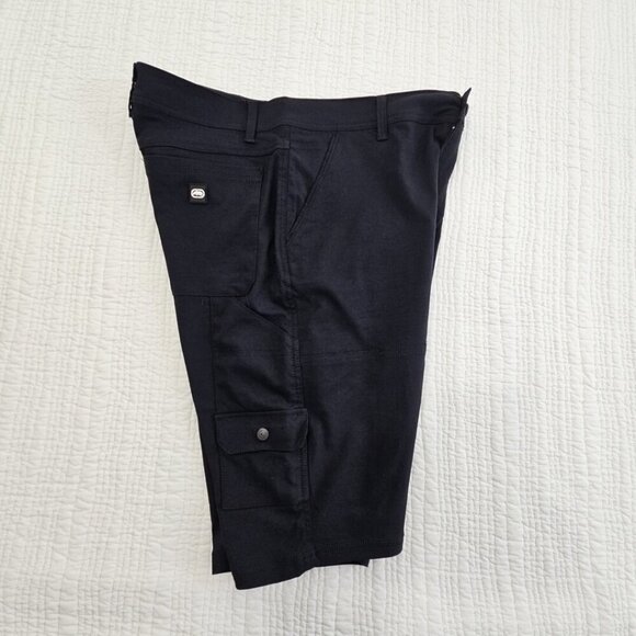 Ecko Unltd Utility Shorts Men's 32 Black Cargo 12" Inseam NEW 6 Pockets NWT - Picture 4 of 16